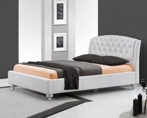 מיטה זוגית מעור אמיתי דגם CAMELIA